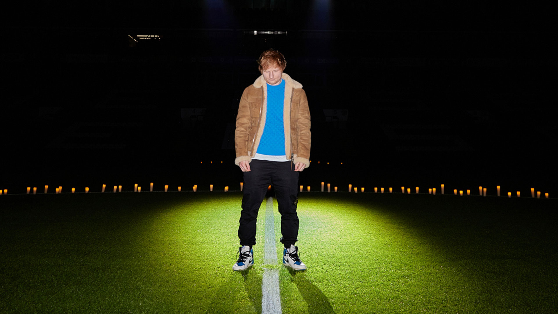 Der britische Superstar Ed Sheeran