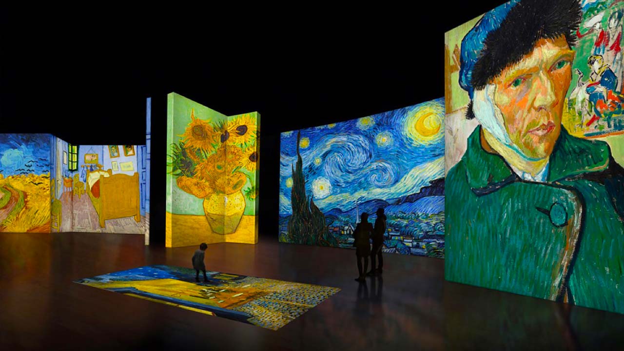 Die Ausstellung Van Gogh Alive – The Experience im Utopia München