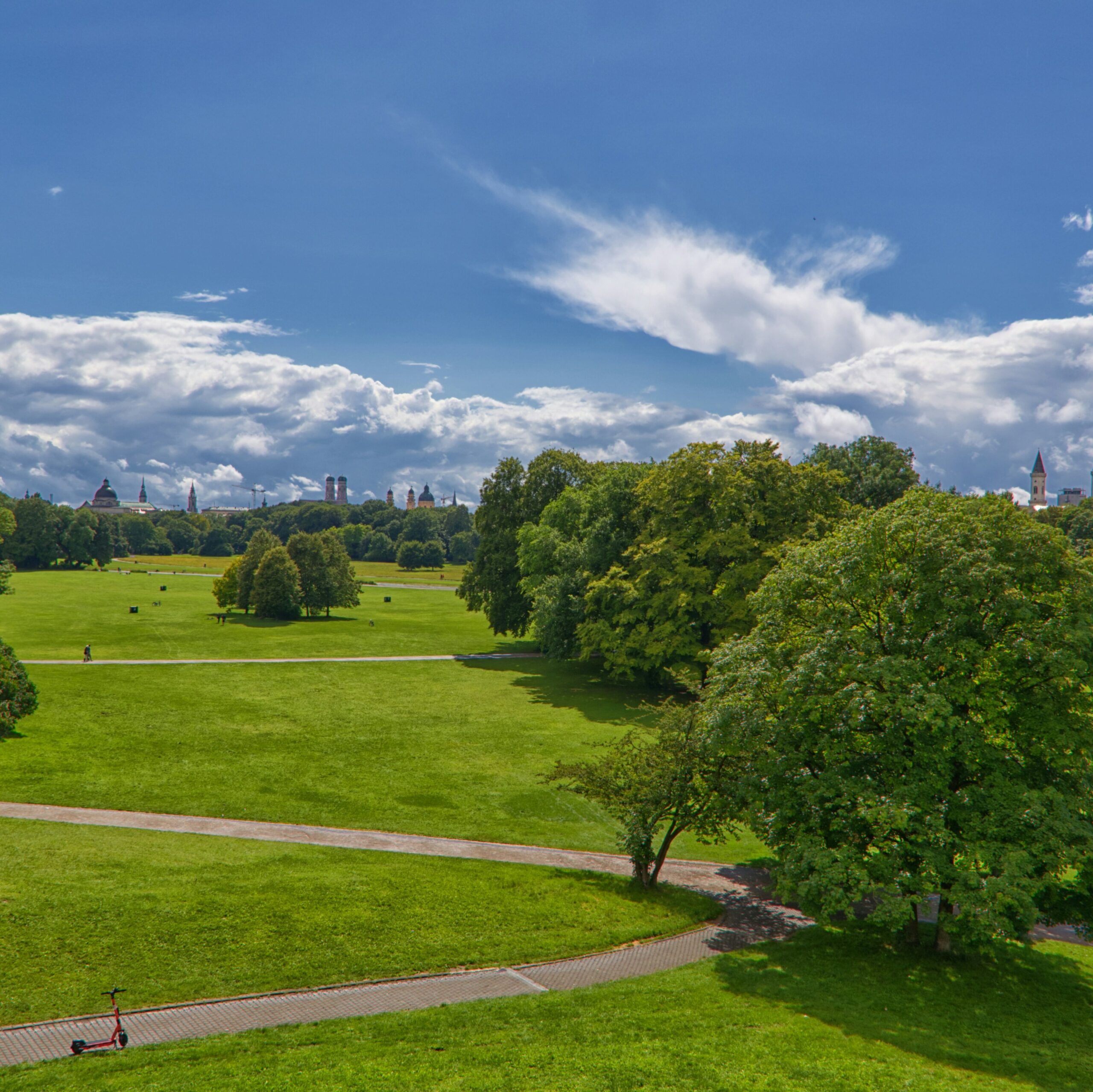 Grillen in München: Englischer Garten