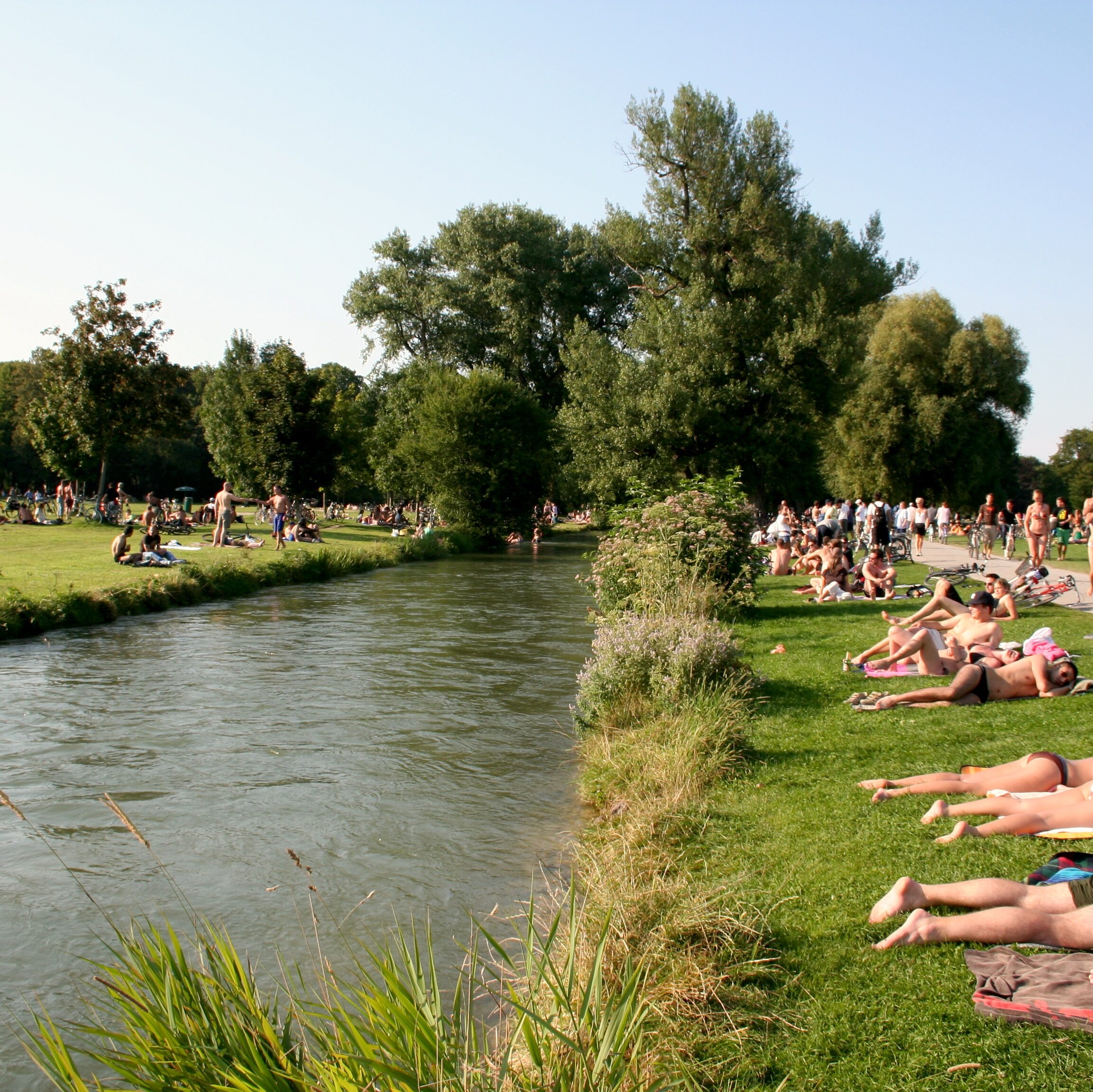 FKK München: Englischer Garten