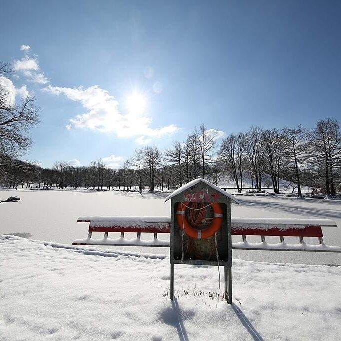 Schlittenfahren und Rodeln in und um München: Westpark